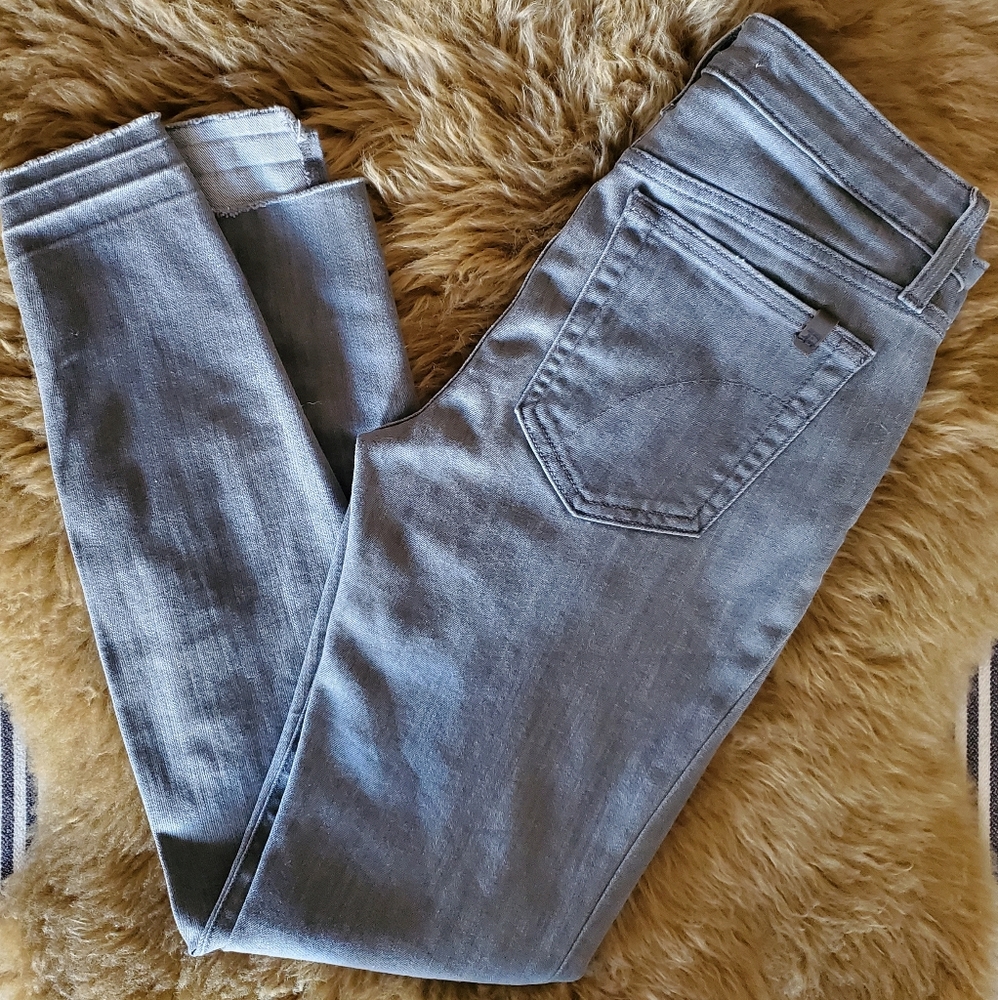Joes Jeans Skinny Ankle Gray Sz 27